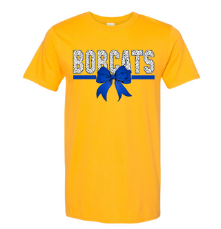Bobcats - Dalmatian Lettering Tee