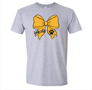 Bobcats Bow Tee