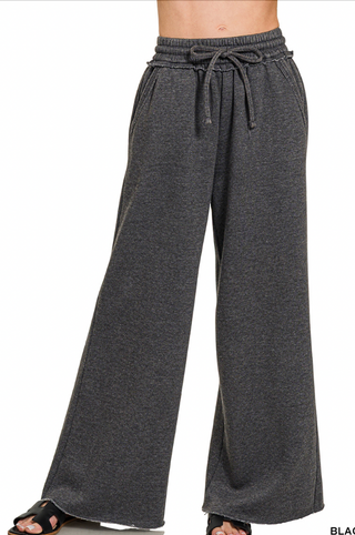 Black Fleece Palazzo Pants