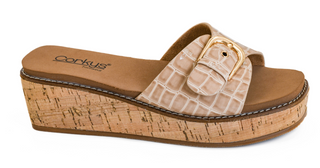 Reality - Cream Patent Croco