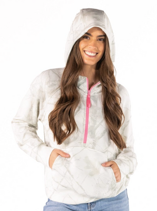 White Camo Pullover