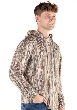 Mens Camo Pullover