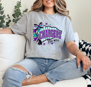 Chargers Flag Tee