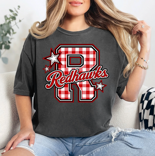 Redhawks Checkered Tee
