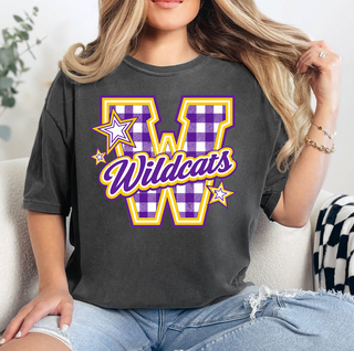 Wildcats Fairview Check Tee