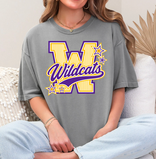 Wildcats Stripe Tee