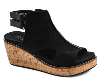 Falling Hard Black Suede