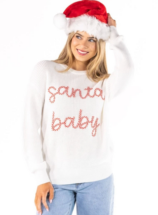 Holiday Santa Baby Sweater