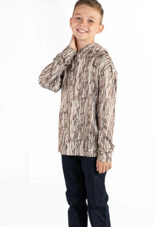 Camo Performance Youth Hoodie