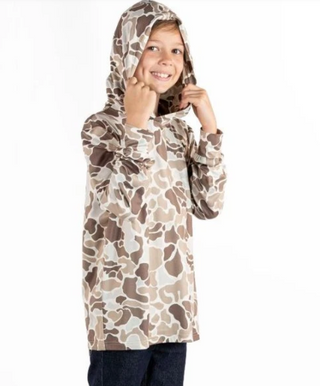 Light Camo Performance Youth Hoodie