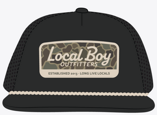 Brush Camo Mark Perforated Low-Profile Rope Hat