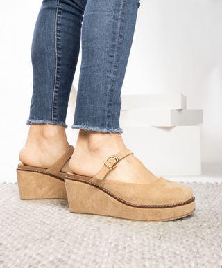 Me Time - Camel Faux Suede