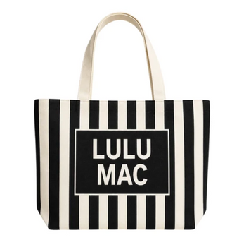 Lulu Mac Canvas Tote-Stripe