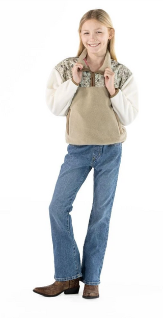 Camo Fleece Youth Pullover