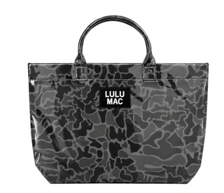 Lulu Mac TOTE BAG BLACK CAMO
