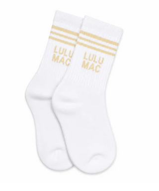 Lulu Mac Socks Single Pair - BEIGE