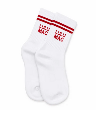 Lulu Mac Socks Single Pair - Red