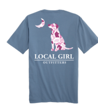 LG Youth Pink LCF Dog & Moon SS Tee