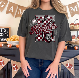 Knights Checkered Tee