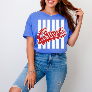 Comets Stripe Tee