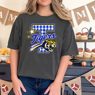 Tigers Checkered Tee