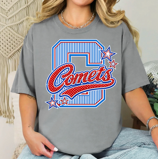 Comets Stripe Tee