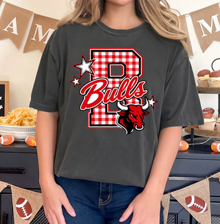 Bulls Checkered Tee