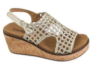 Carley - Gold Woven