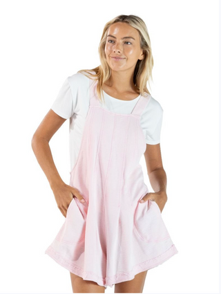 Rose Washed Romper