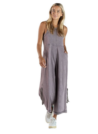 Gray Washed Jumpsuit