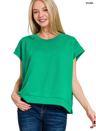 Kelly Green Short Sleeve Pullover
