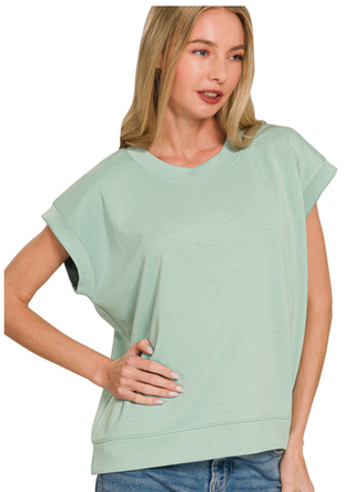 Sage Short Sleeve Pullover
