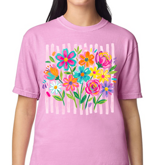PROMO -Boho Floral Tee