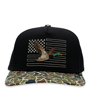 Mens Camo Duck Hat