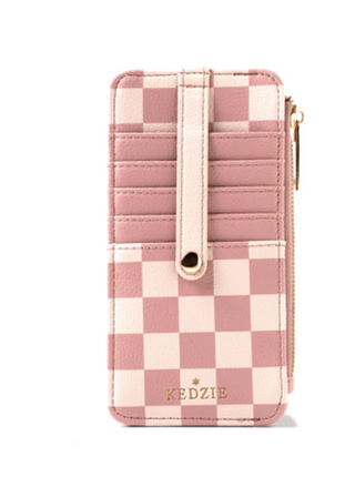 Check Please Essentials Only Zippered Wallet