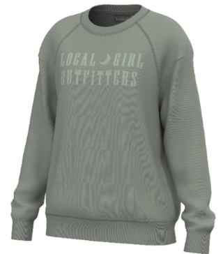 LG Moon Cotton Crewneck Sage