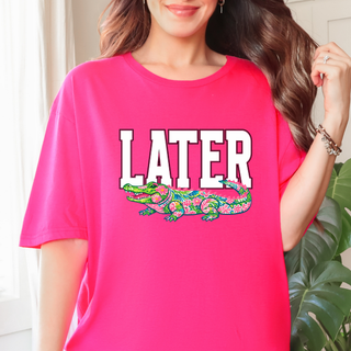 Later Alligator Tee