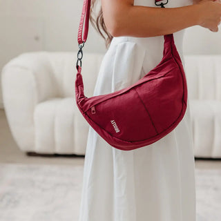 Cranberry Crescent Bag