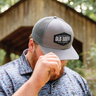 Blackout Camo Logo - Trucker Hat
