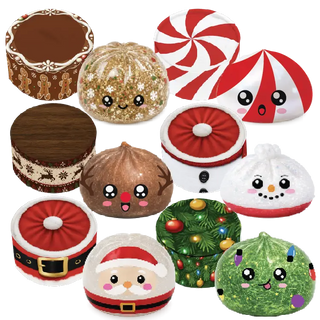 Christmas Dumpling Squishy Toy