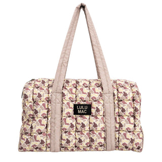 Lulu Mac PUFFER DUFFLE BAG - LT. CAMO