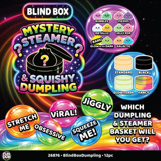 Blind Box Squishy Steamer Dumpling