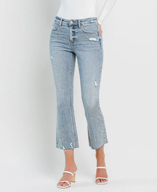 High Rise Kick Flair Jean