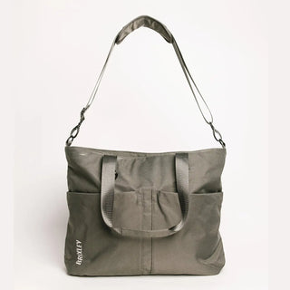 Gray Tote Bag