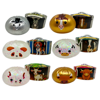 Fun Doh Farm Barnyard Squishy Dumpling Toy