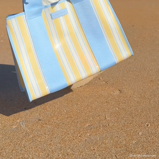 Case-Mate Cabana Stripe Bow Jelly Tote Bag