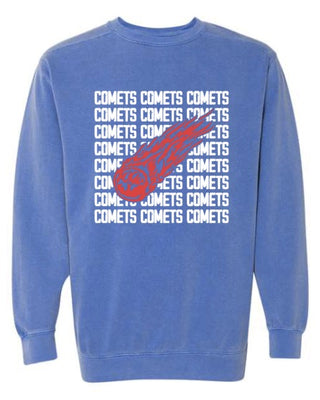 Vintage Comets Crewneck Blue