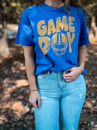 Blue Game Day Tee